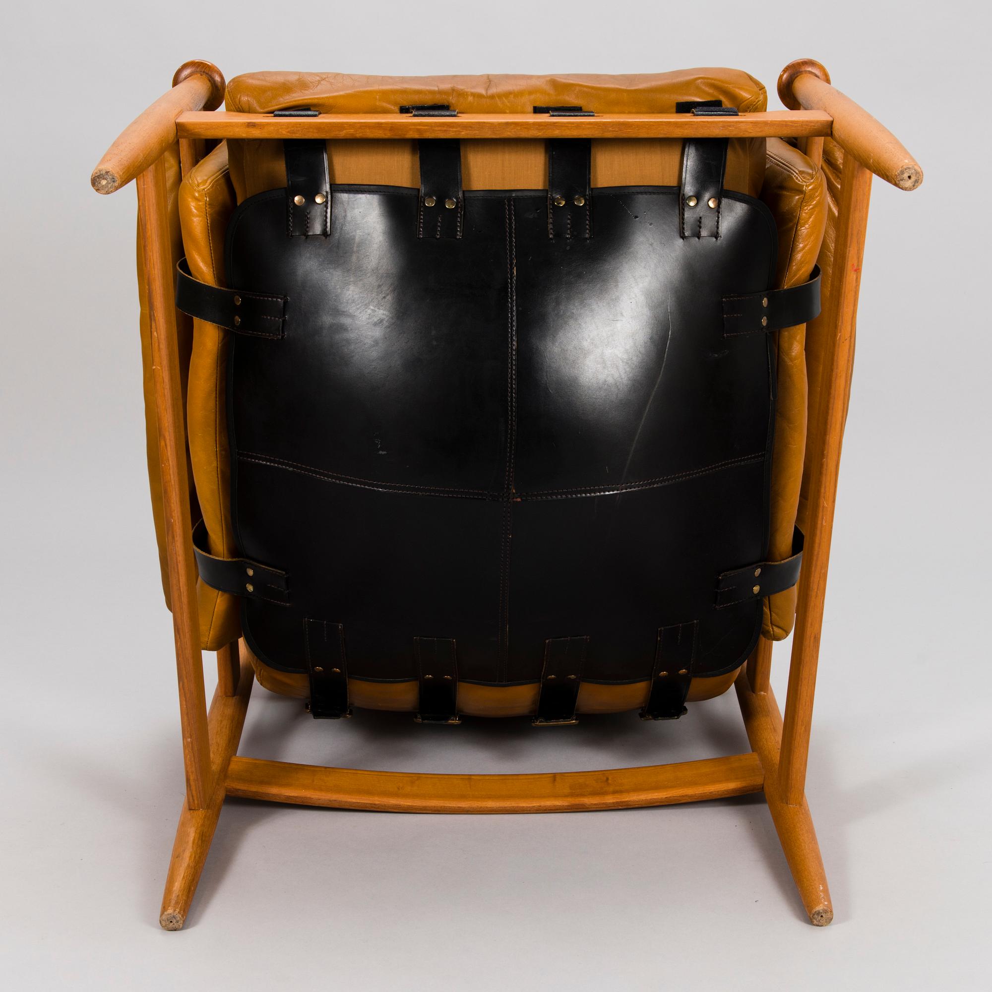 ERIC MERTHEN, A 1960's  'Amiral' armchair for IRE möbel, Skillingaryd, Sweden.