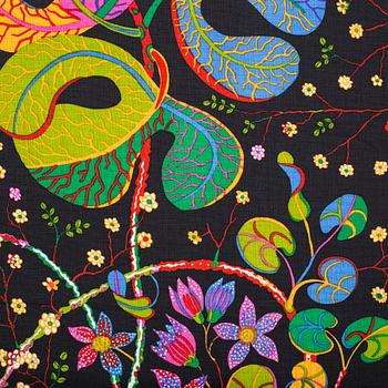 JOSEF FRANK, textil, lin, "Teheran", Firma Svenskt Tenn.