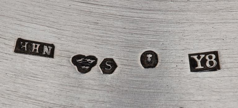 PARTI SILVER, 15 delar. Bl a N Reibing, Stockholm 1948.