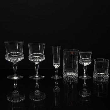 INGEBORG LUNDIN, an approx 90 piece  glass service.