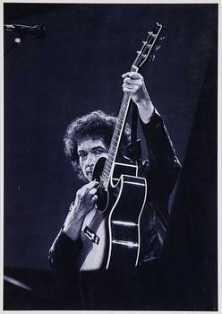 Joakim Strömholm, photograph portrait of Bob Dylan, signed numbered 4/20 on verso.