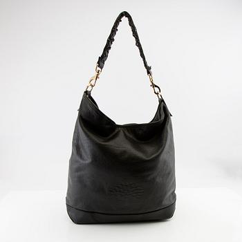 Mulberry, a black leather 'Effie' handbag.