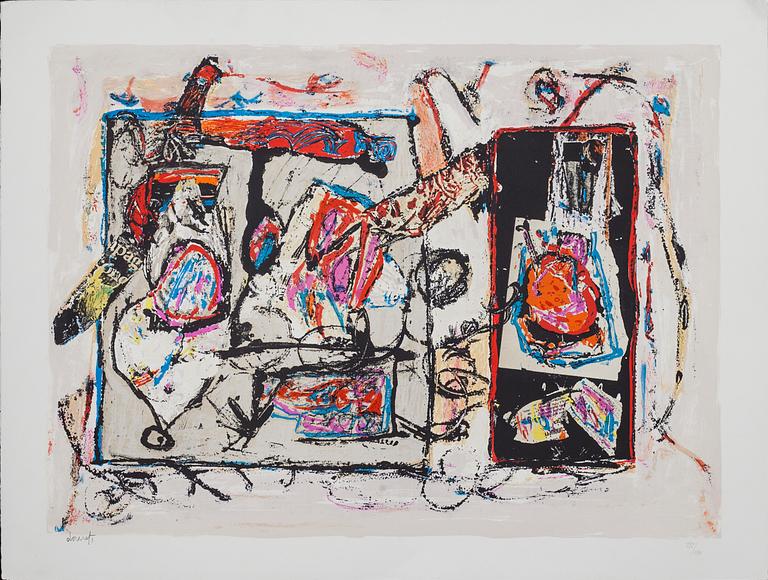 JACQUES DOUCET, färglitografi, signerad och numrerad 132/150.