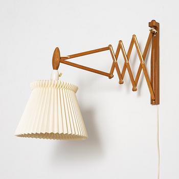 Erik Hansen, wall lamp, "Sax lamp", 1960s.