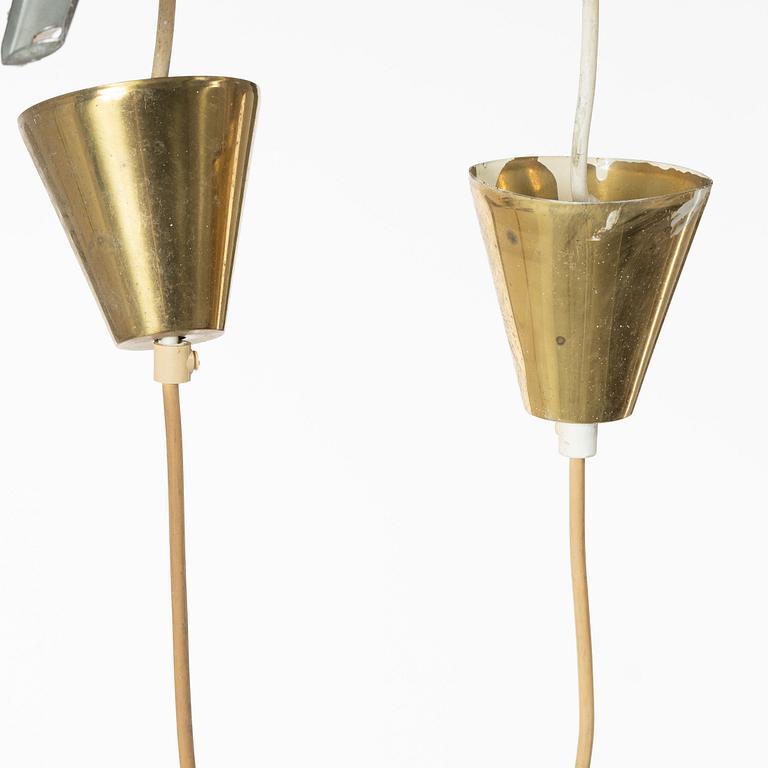 Tak/fönsterlampor, 3 st, Bison, Norge, 1900-talets andra hälft.