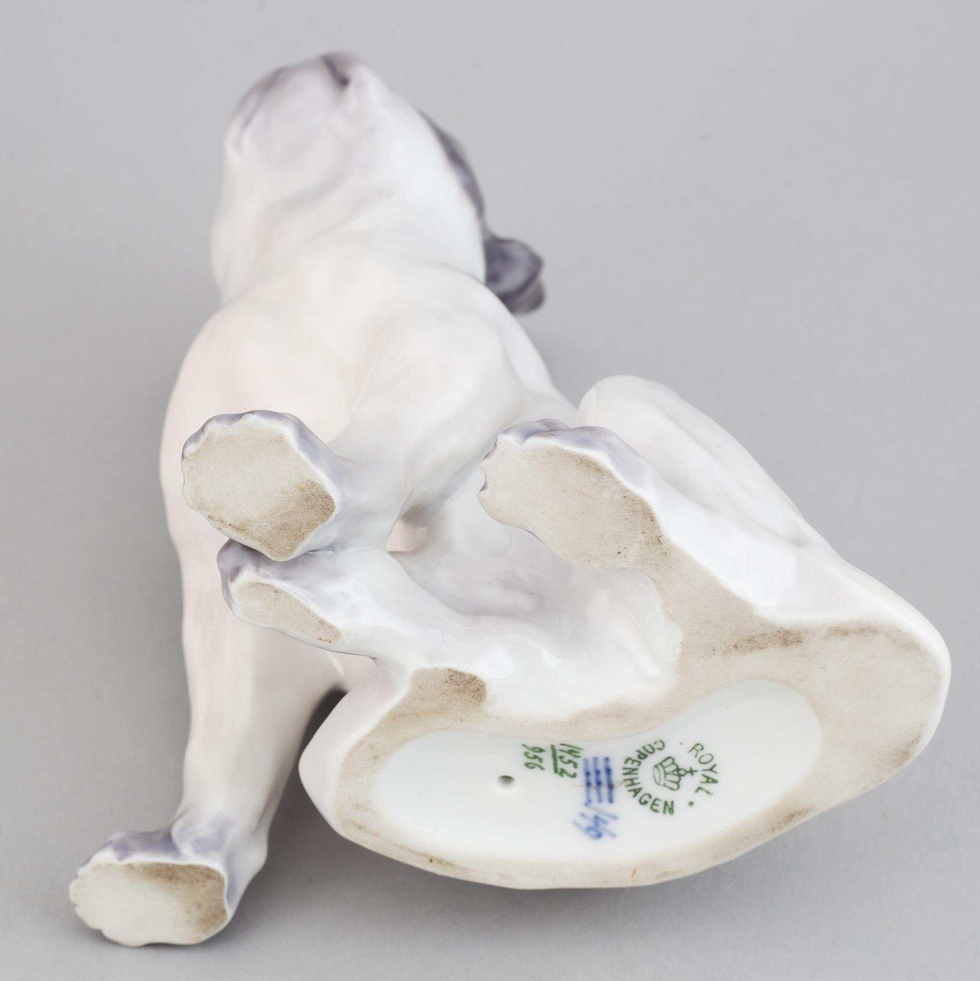 A porcelain figurine, Royal Copenhagen.