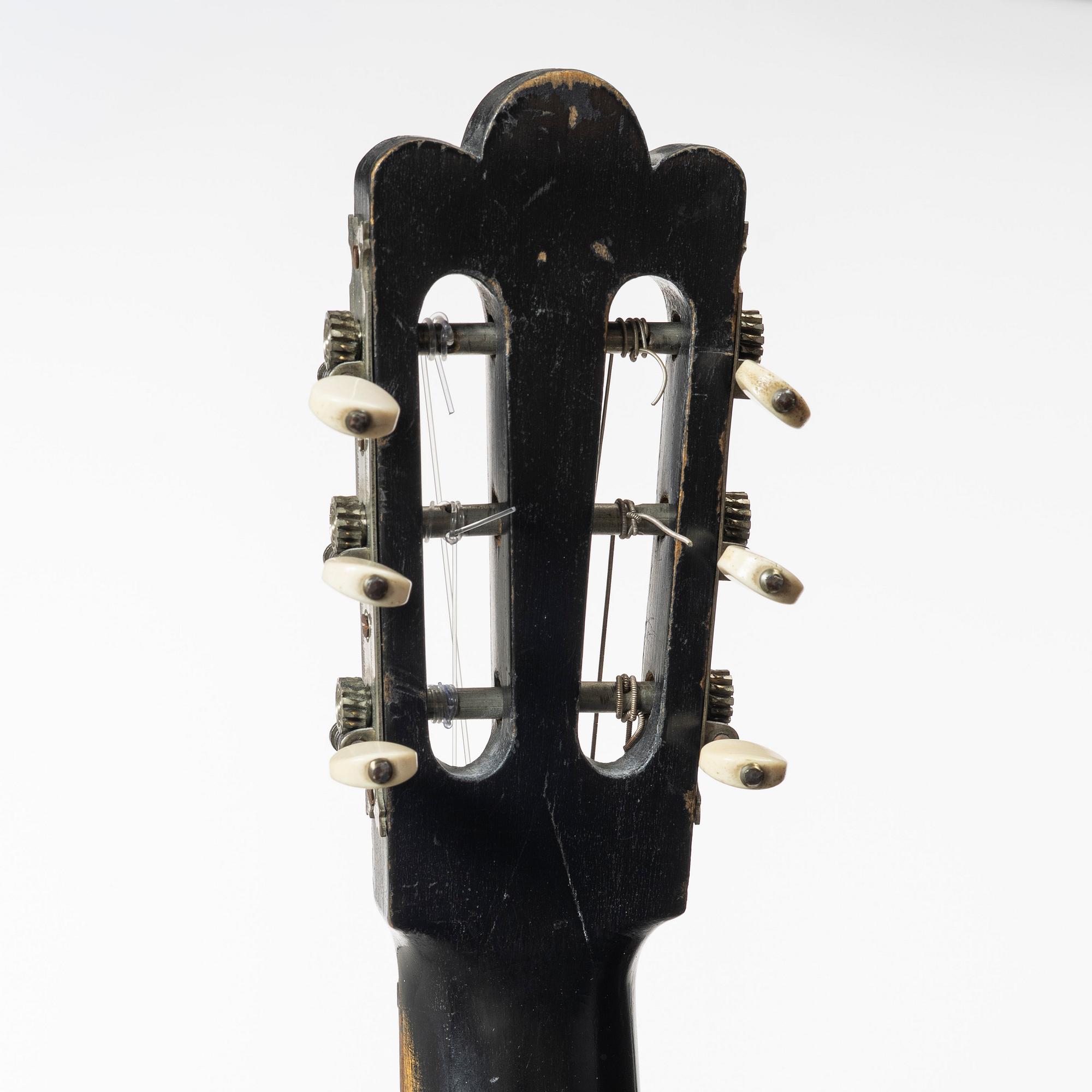 Richard Jacob, akustisk gitarr, 1913, Tyskland.