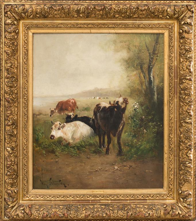 HENRY SCHOUTEN, signed painting.