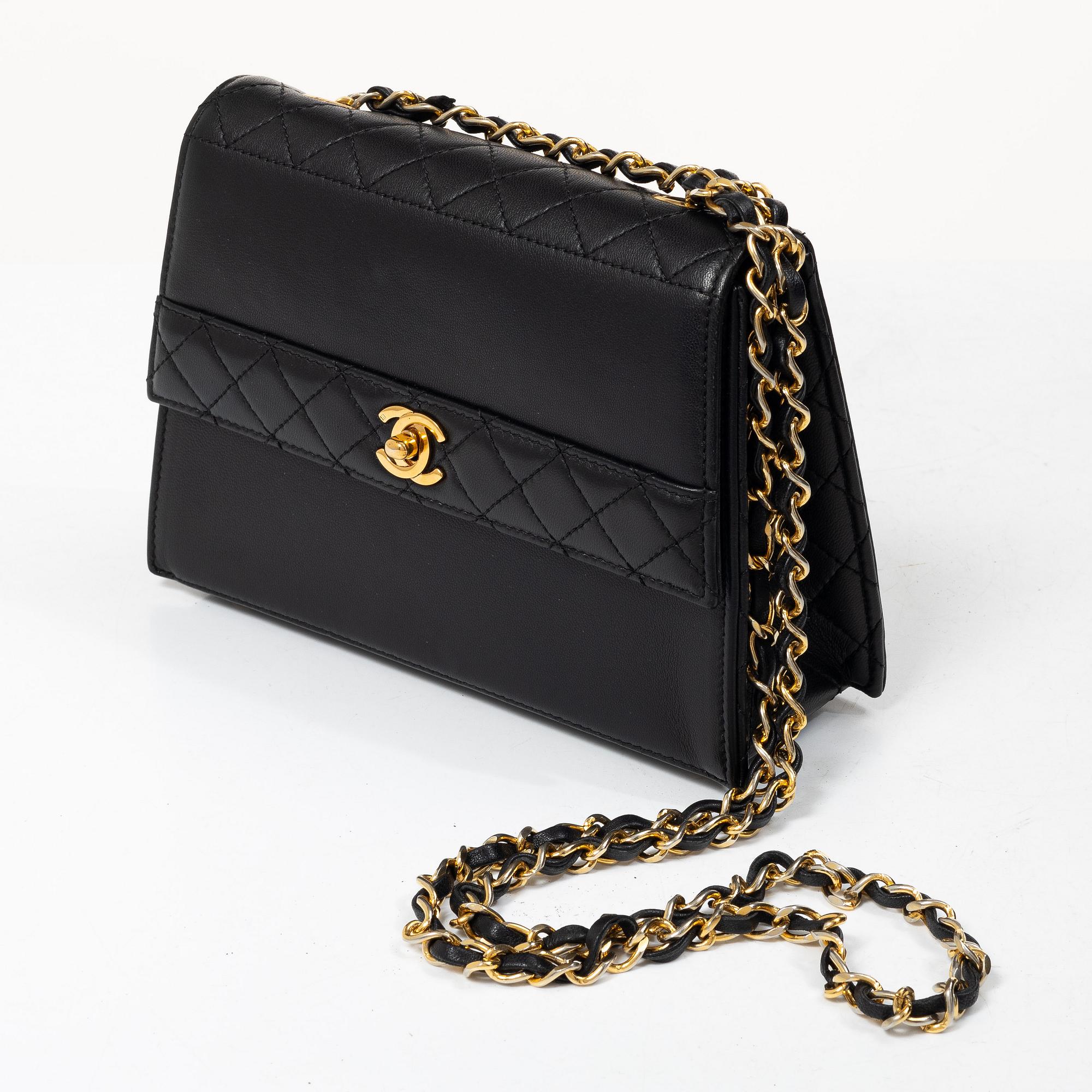 Chanel, Bag, "Trapezoid Flap Bag", 1989-1991.