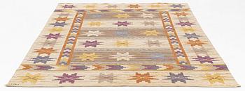 Märta Måås-Fjetterström, a carpet, "Höstmattan", flat weave, ca 295 x 207 cm, signed MMF.