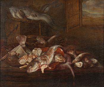 HIERONYMUS FRANCKEN II, folower of, oil on canvas, unsigned.