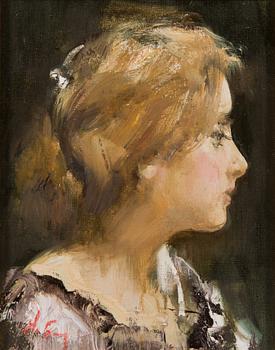 Nikolai Blokhin, oil on canvas, signed.