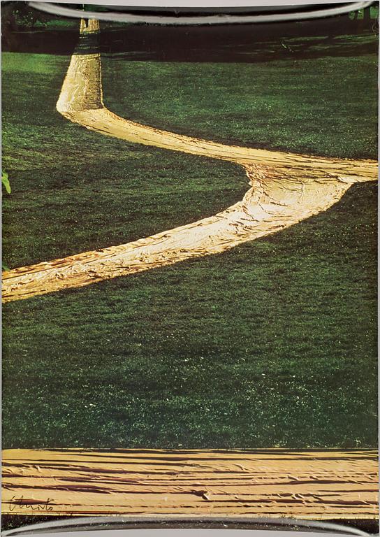 CHRISTO, affischer 3 st. Sign.