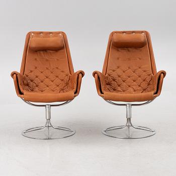 Bruno Mathsson, armchairs, a pair, "Jetson", Dux.