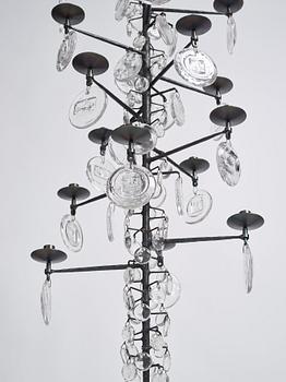 Erik Höglund, a sixteen light chandelier, Boda, Sweden.