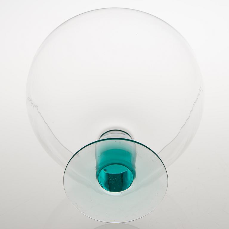 KERTTU NURMINEN, GLASSERVISDELAR, 23 st, "Mondo", Iittala 1900-talets senare hälft.