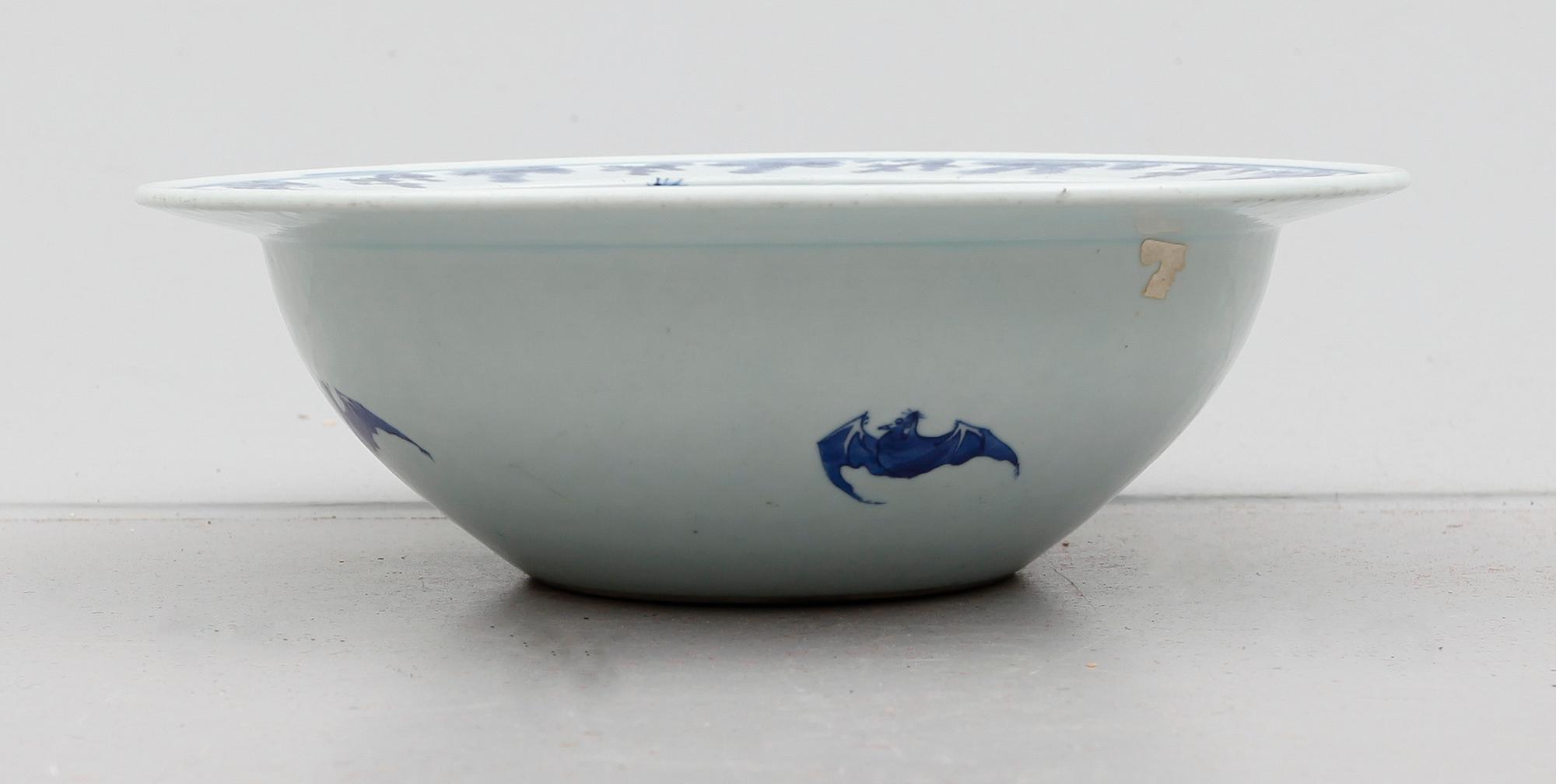 BÅLSKÅL, porslin, Kina, 1900-/2000-tal.