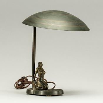 BORDSLAMPA, Art deco, 1900-talets första hälft.