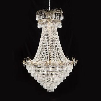 An empire style chandelier from around the year 2000.