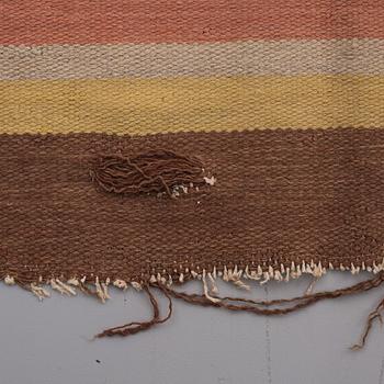 CARPET, flatweave (rölakan), signed IPB, around mid 20th century. Circa 350 x 300 cm.