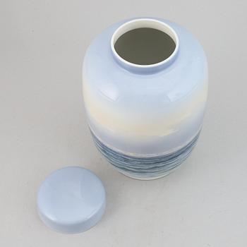 A porcelain vas from Royal Copenhagen, Denmark.