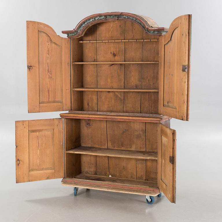 A cabinet, dated 1817.