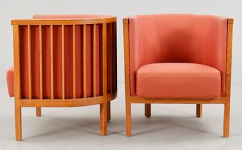 SITTGRUPP, 5 delar, "Neptunus", design Åke Axelsson, Gärsnäs.