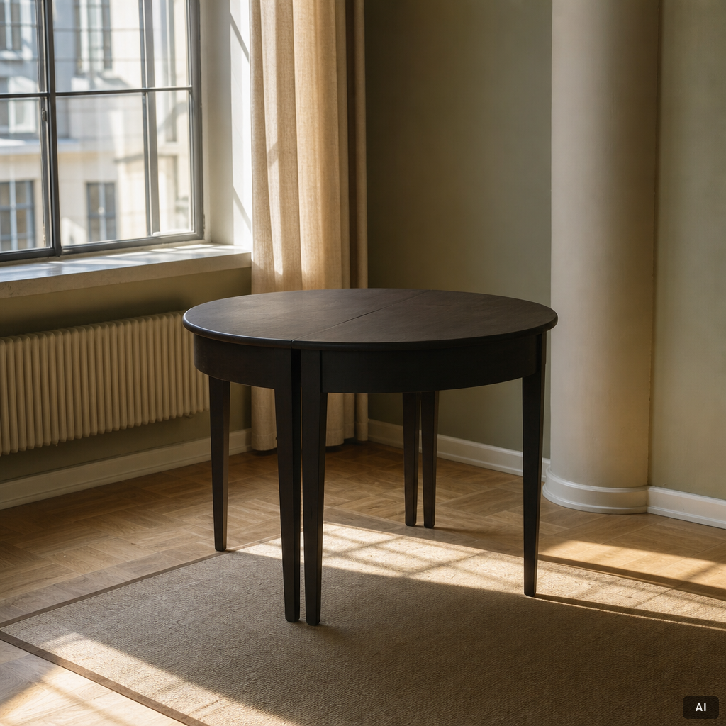 Dining table, early 20th century.