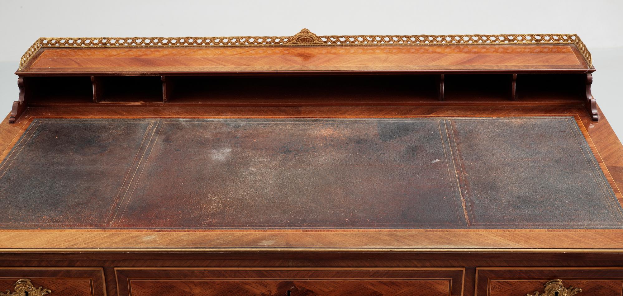 SKRIVBORD, Louis XV-stil, Gustav L Sahlholm, 1908.