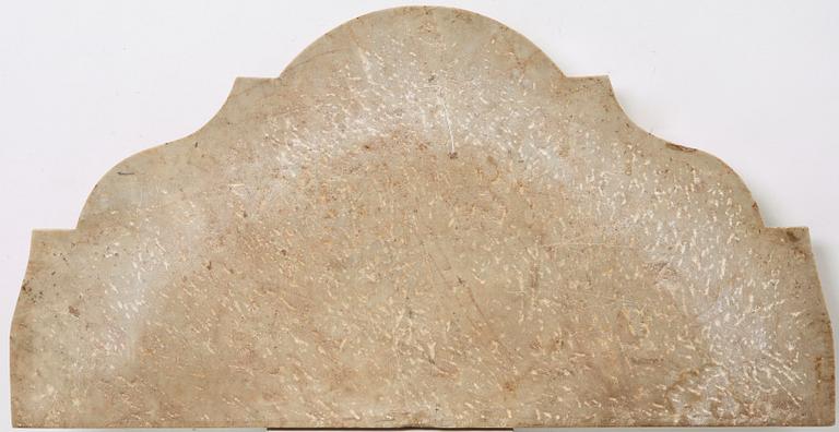 KONSOLBORD, svenskt stockholmsarbete, 1700-talets mitt, rokoko.