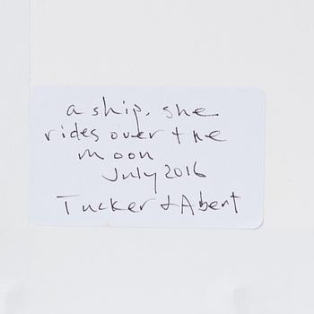 W Tucker, "A ship, she rides over the moon".