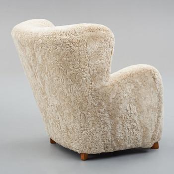 An easy chair, Denmark 1940-50's.