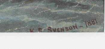 K. E. Svensson, Fregatten "Norrköping".