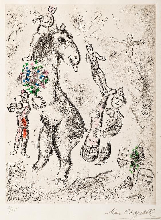 Marc Chagall, "ARAGON - POEM I".