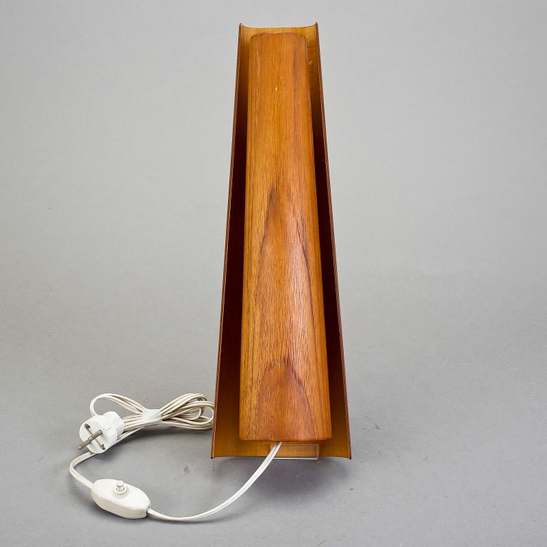 VÄGGLAMPA, teak, trol Danmark, 1950-/60-tal.