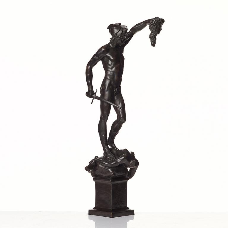 "Perseus med Medusas huvud".
