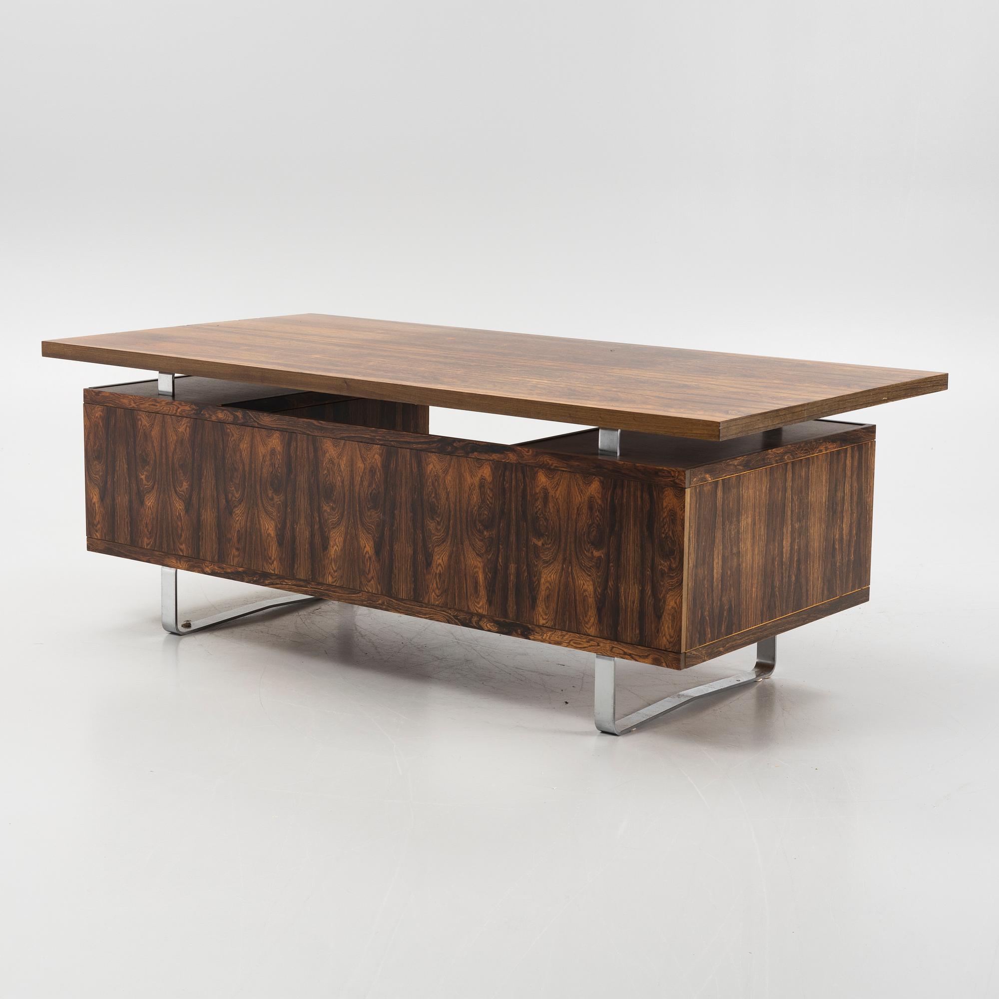 Jørgen Pedersen, skrivbord, E Pedersen & Son, Danmark. 1970-tal.