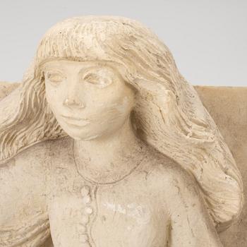 Stig Blomberg, relief, gipsförlaga till M/S Stockholm (1941).