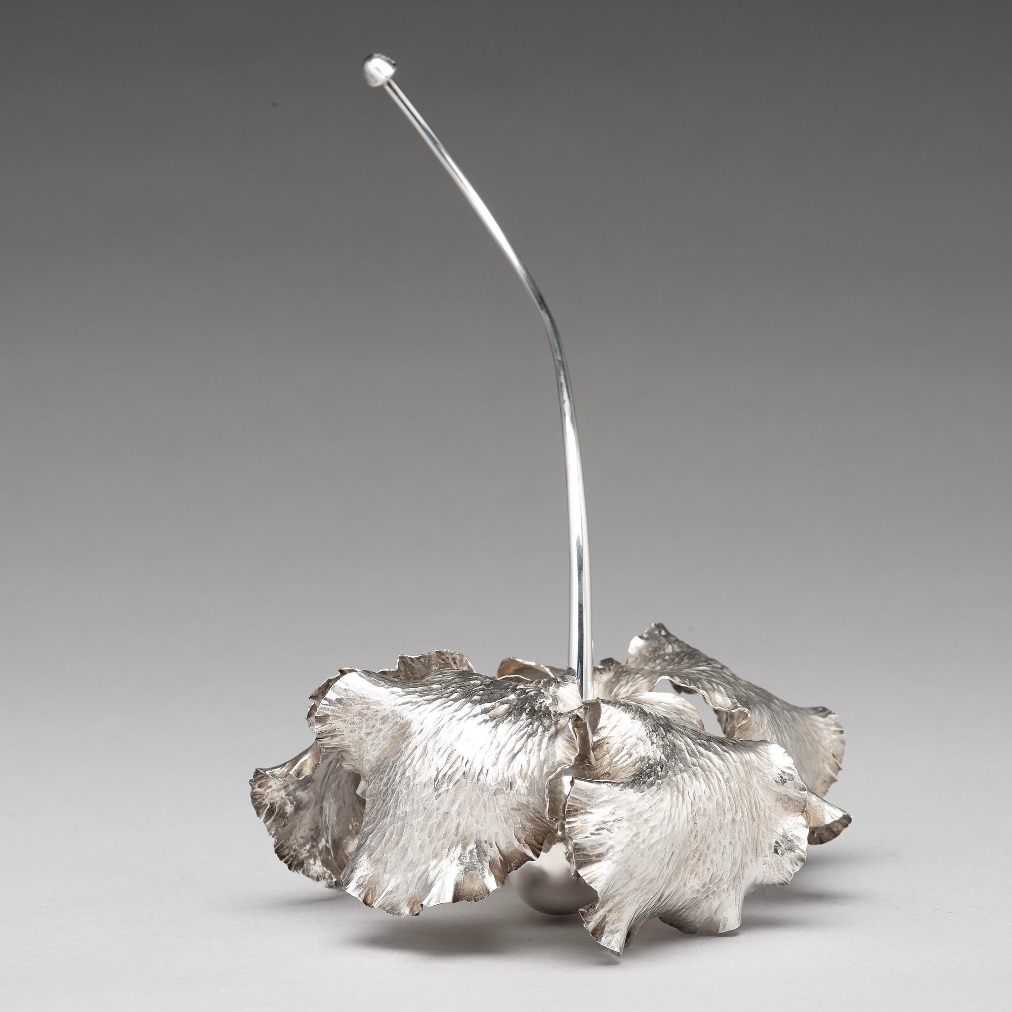 Kristian Nilsson, parfymflacon, Stockholm 1981, sterling.