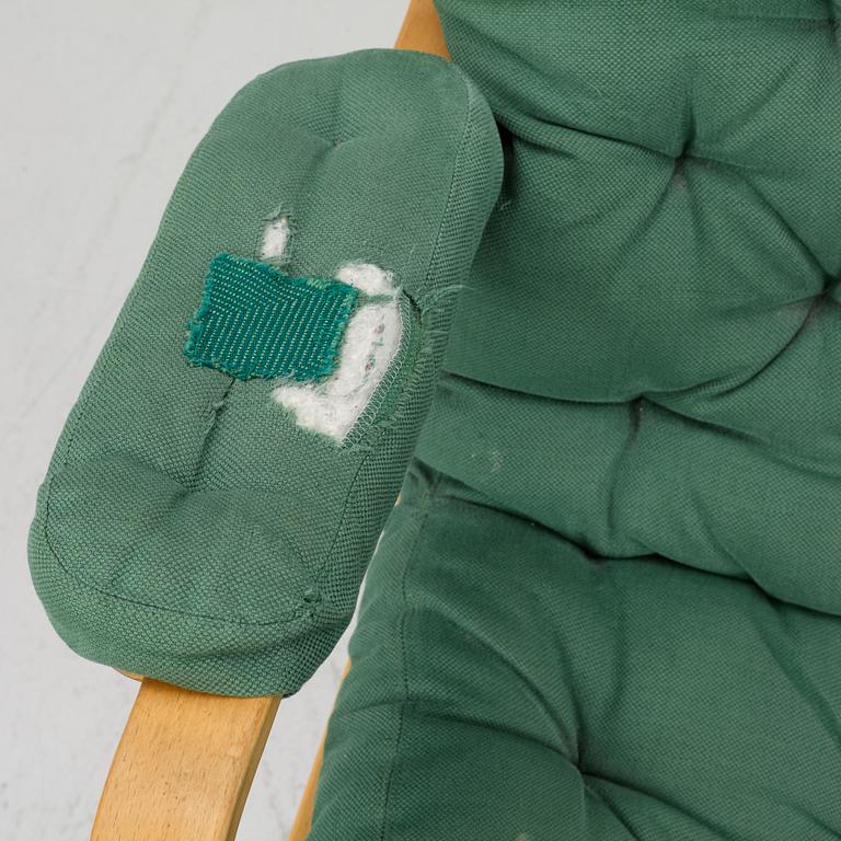 Bruno Mathsson, a pair of "Ingrid" armchairs, Dux, Sweden, second half of the 20th century.