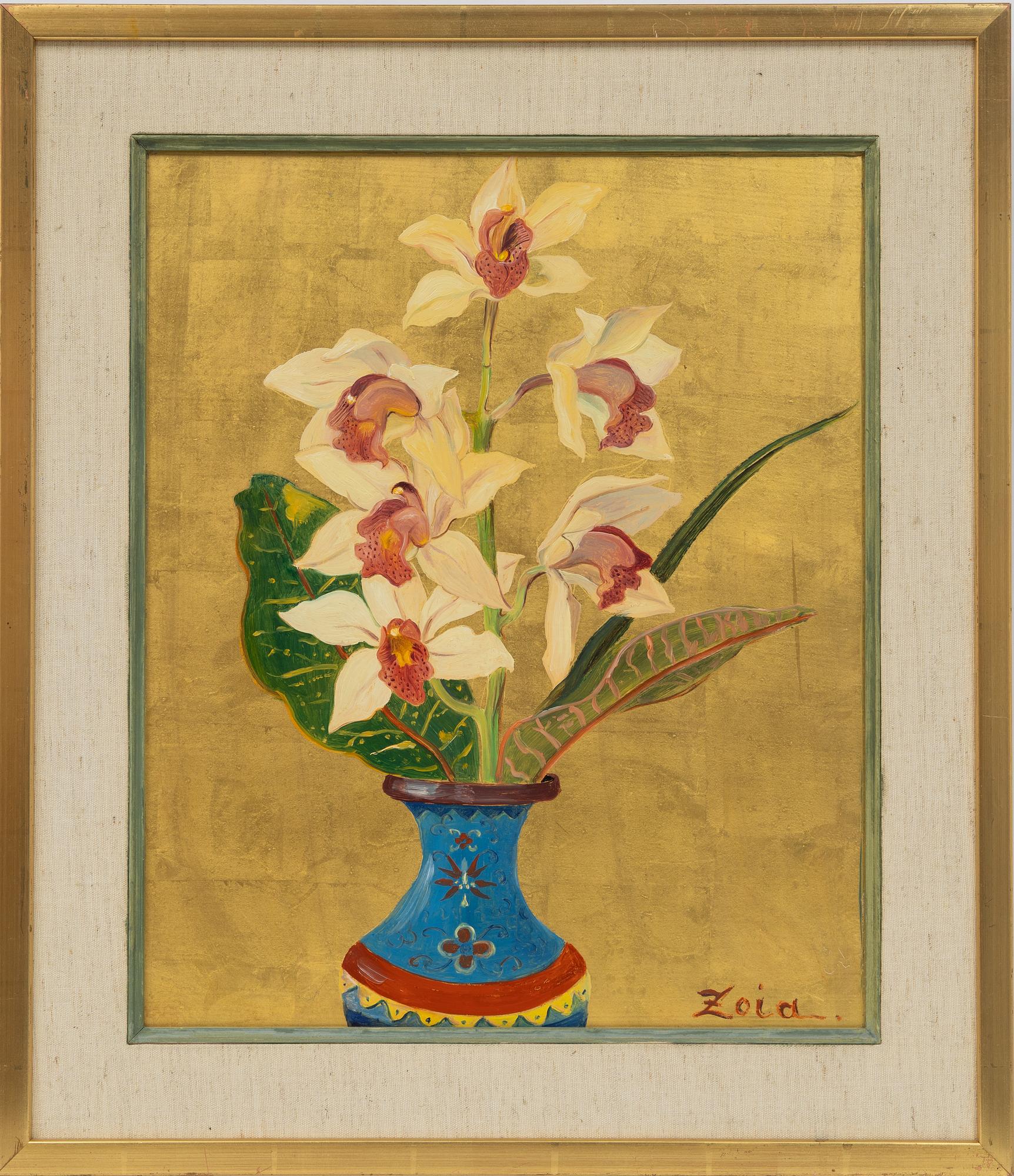 Zoia Krukovskya Lagerkrans, Flower Still Life.