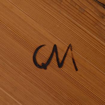 Carl Malmsten, A stained pine table, 20th century.