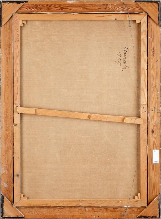 JERZY LUCZAK, olja på duk. Sign o dat 1955.