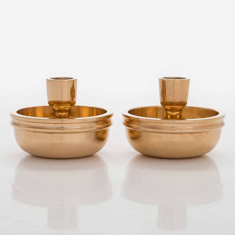 Bertel Gardberg, A pair of bronze candlesticks for Boda Finland.