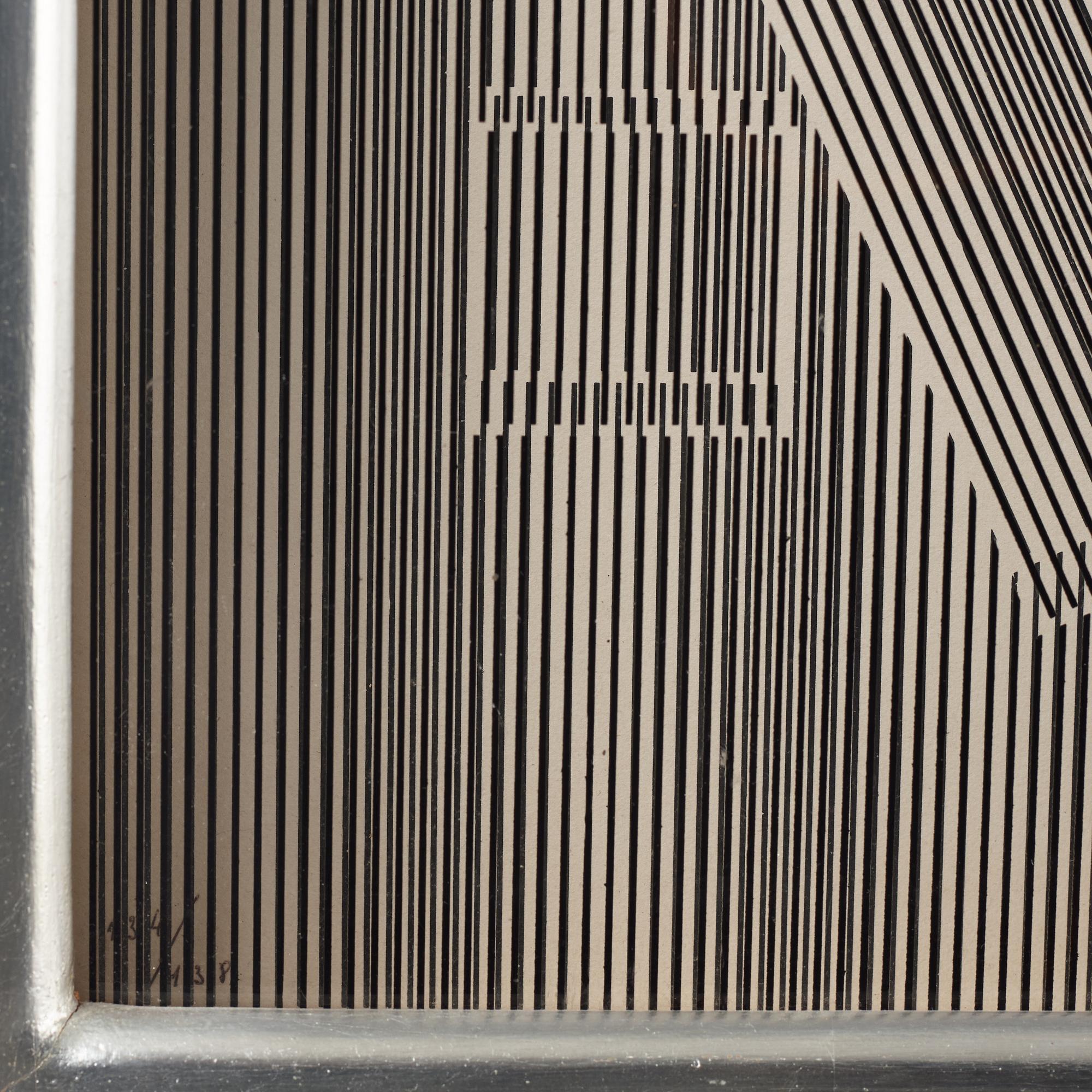 Victor Vasarely, Ur "René Descartes, Le Discours de la Méthode".