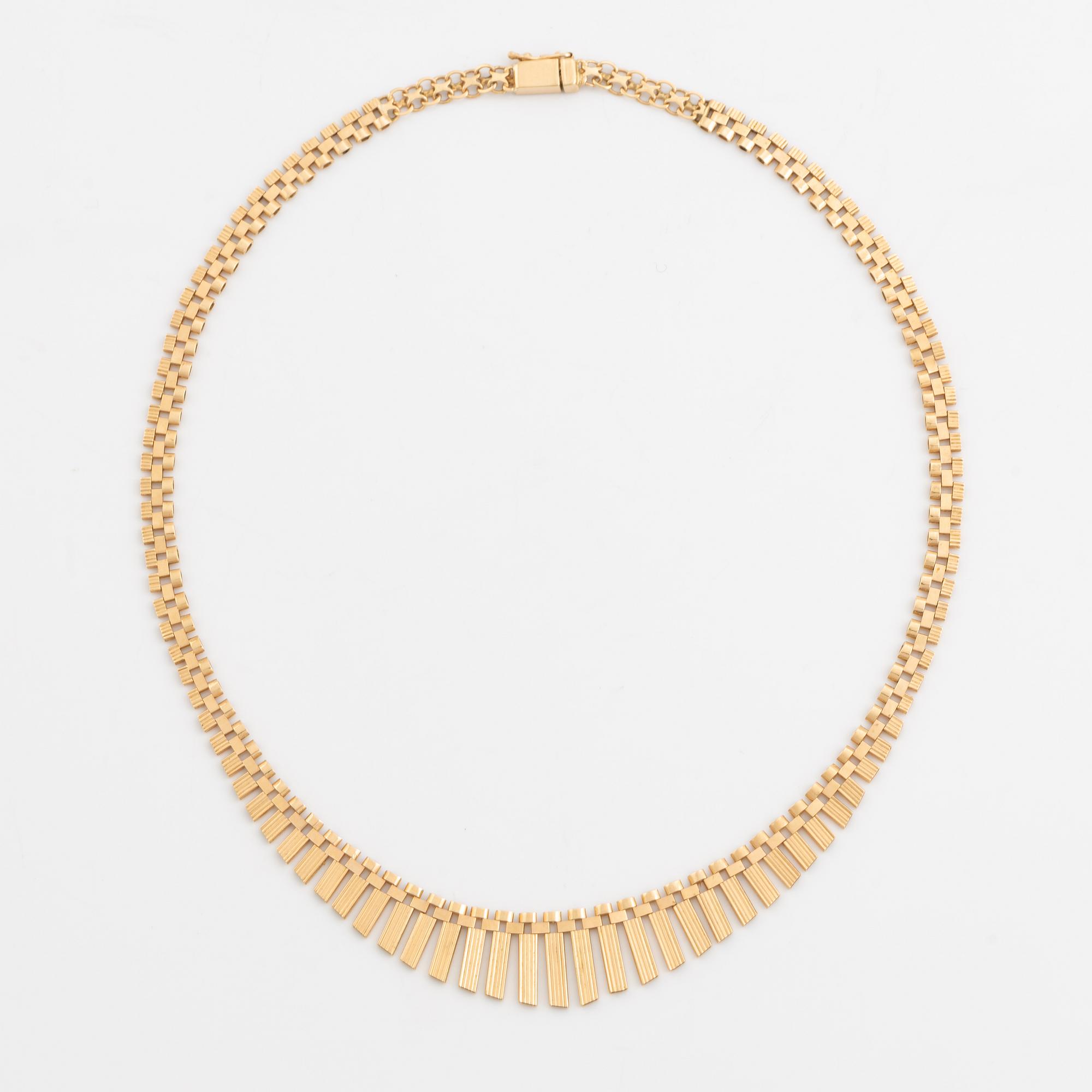 Collier, 18K guld.
