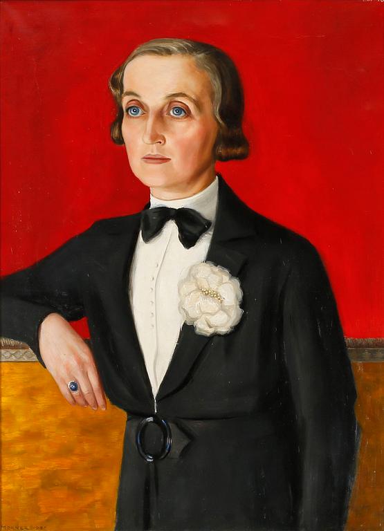 STELLAN MÖRNER, oil on canvas, signed and dated 1935.