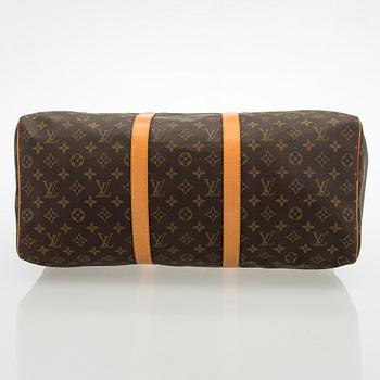 Louis Vuitton, a Monogram Canvas 'Keepall 50' bag.