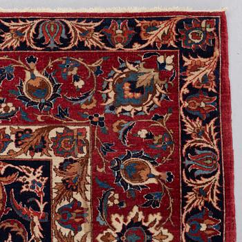 A RUG, a semi-antique Esfahan, ca 213,5 x 143,5-146,5 cm.