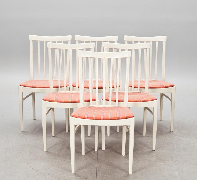 MATSALSMÖBLEMANG, 7 delar, "Herrgården", Carl Malmsten, Åfors möbelfabrik/Bodafors.